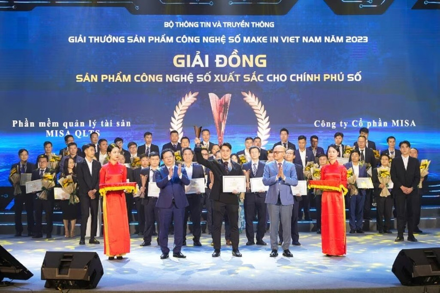 MISA có hai sản phẩm công nghệ số được vinh danh tại Make in Vietnam 2023