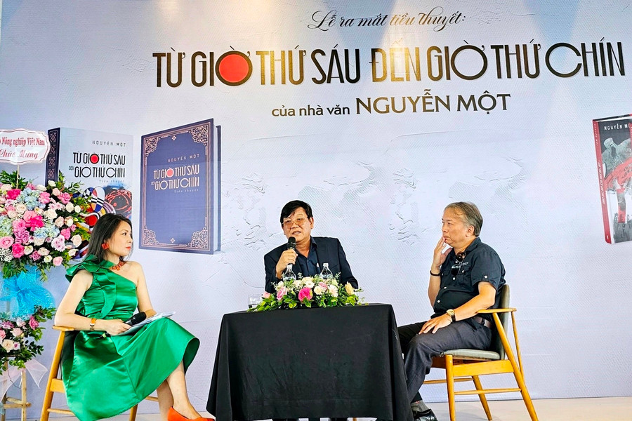 Nhà văn Nguyễn Một ra mắt cuốn tiểu thuyết về chiến tranh