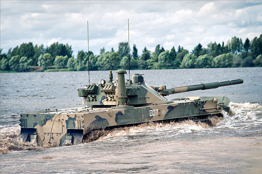 Xe tăng 'độc nhất vô nhị' Sprut-SDM1 của quân đội Nga