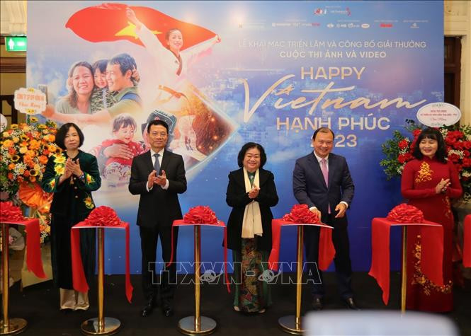 Lễ trao giải Cuộc thi ảnh và video 'Việt Nam hạnh phúc - Happy Vietnam'