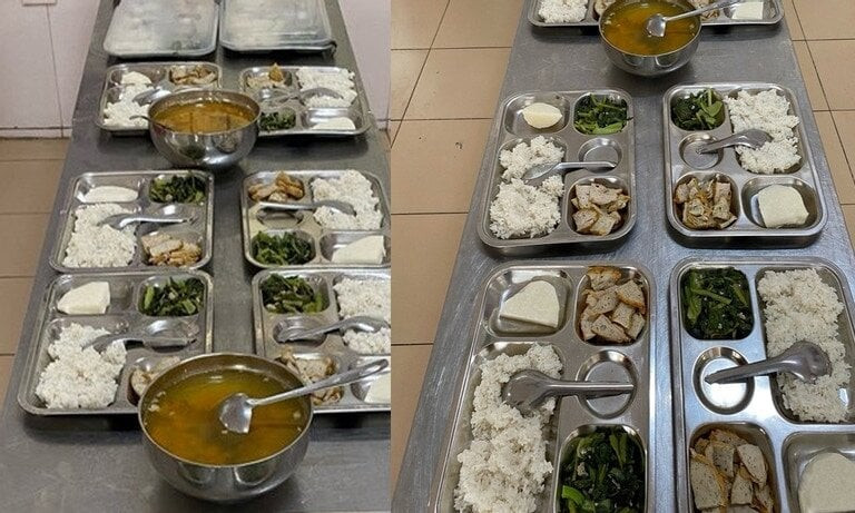 Thực đơn bữa trưa khiến 9 học sinh ở Thanh Hóa nhập viện