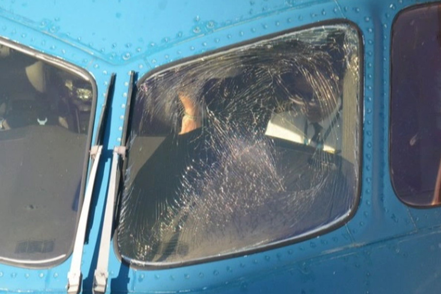 Máy bay Vietnam Airlines nứt kính buồng lái tại Nhật Bản