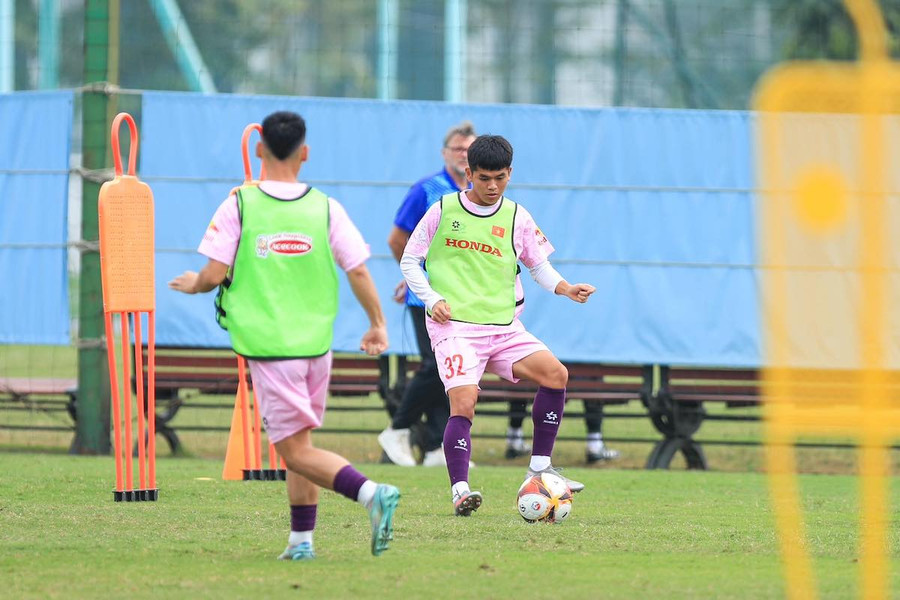 Cầu thủ U23 Việt Nam nỗ lực tập luyện, muốn tham dự Asian Cup 2023