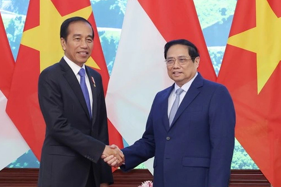 Thủ tướng Phạm Minh Chính tiếp Tổng thống Indonedia Joko Widodo