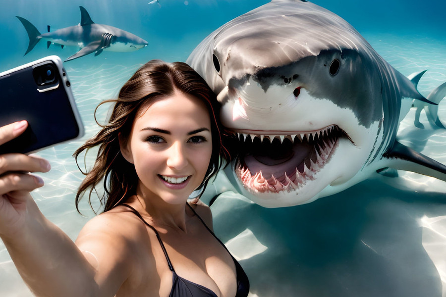 Vì sao chụp ảnh tự sướng còn nguy hiểm hơn cả cá mập tấn công?