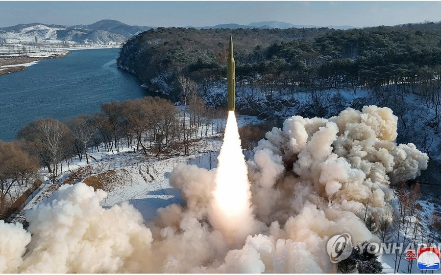 Triều Tiên: Phóng nhiều tên lửa hành trình từ bờ biển phía Đông
