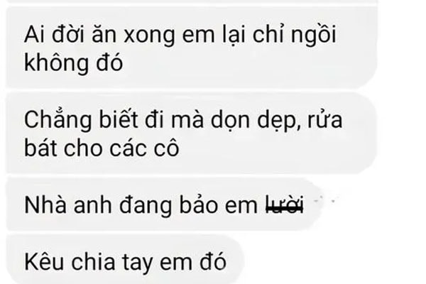 Tết về nhà bạn trai có phải rửa bát không và đây là câu trả lời “khét lẹt” của cô nàng thẳng tính