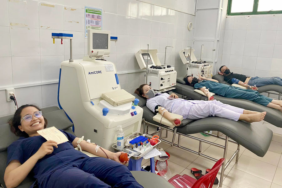 Bệnh viện Đà Nẵng kêu gọi người dân hiến máu đầu năm mới