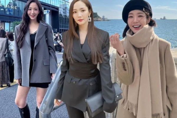 Hai kiểu áo khoác đơn giản giúp Park Min Young mặc đẹp trong mọi hoàn cảnh