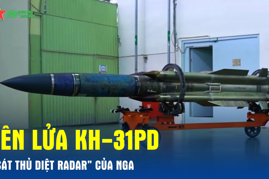 Tên lửa Kh-31PD – 'Sát thủ diệt radar' của Nga