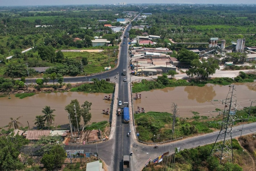 Hiện trạng tuyến Vành đai 4 đi qua TPHCM sau khi 'nắn tuyến'