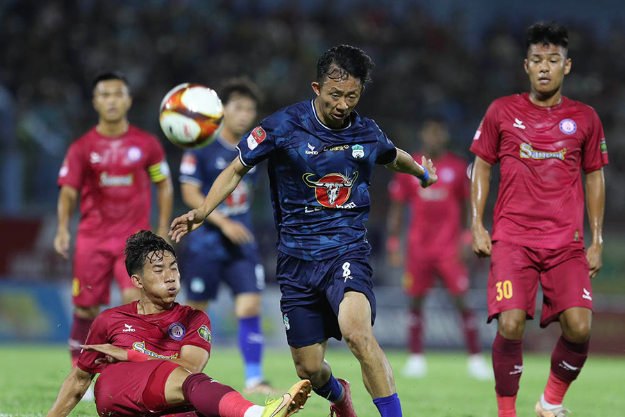 Hoàng Anh Gia Lai tiếp tục đứng cuối bảng tại V.League 2023-2024