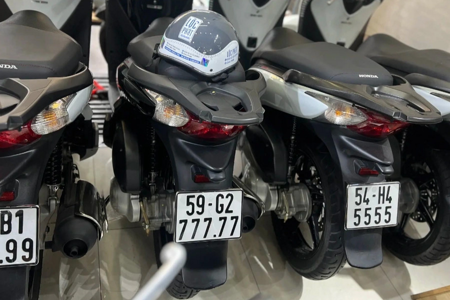 Bộ Công an đề xuất đấu giá biển số xe máy, thấp nhất 5 triệu đồng