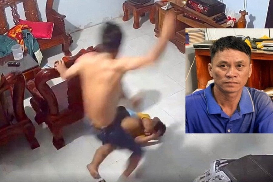 Khởi tố kẻ bạo hành dã man con riêng của vợ tại Bình Phước
