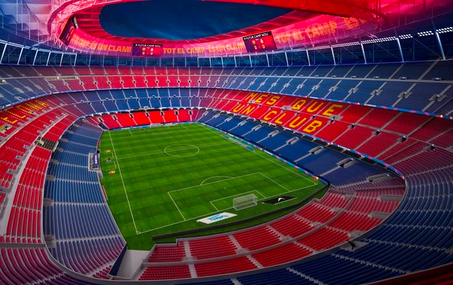 Barcelona hé lộ những hình ảnh đầu tiên về SVĐ Camp Nou sau thời gian cải tạo 