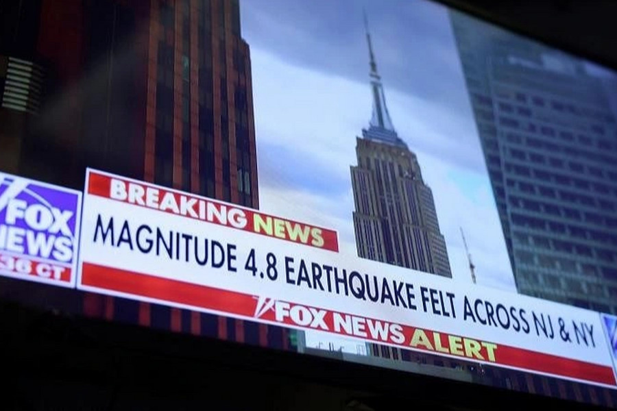 Động đất rung chuyển thành phố New York
