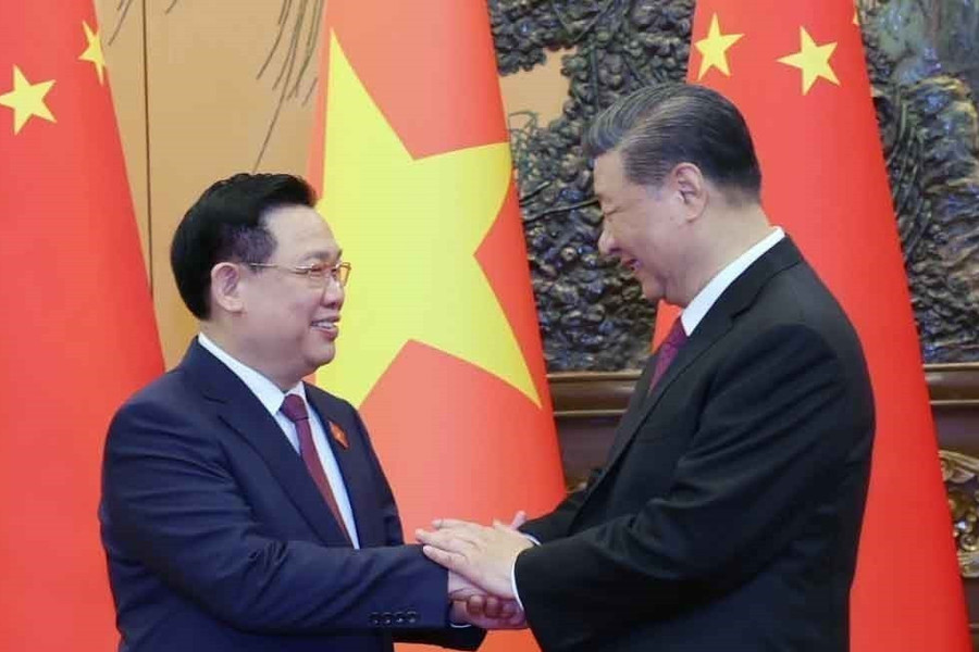 Chủ tịch Quốc hội Vương Đình Huệ hội kiến Tổng Bí thư, Chủ tịch nước Trung Quốc
