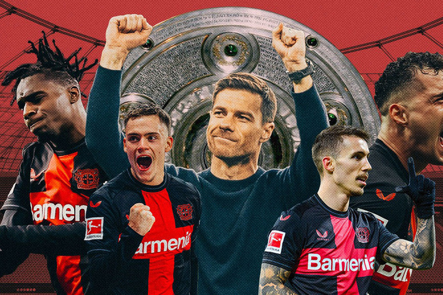 Leverkusen vô địch Bundesliga: Chiến tích vĩ đại của Xabi Alonso