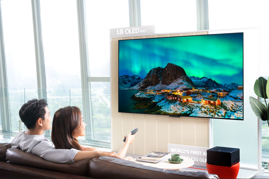 LG ra mắt TV màn hình OLED không dây đầu tiên trên thế giới