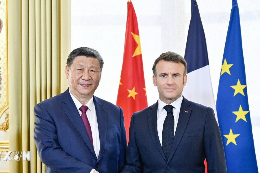 Chủ tịch Trung Quốc nêu bật tầm nhìn hợp tác chiến lược với Pháp