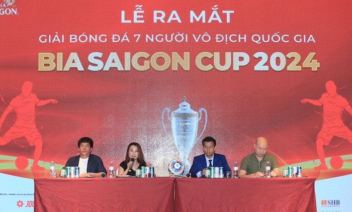 Khởi tranh giải bóng đá 7 người vô địch quốc gia 2024