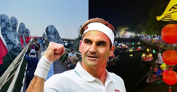 Huyền thoại làng banh nỉ Roger Federer gây sốt khi 'xả ảnh' du lịch Việt Nam