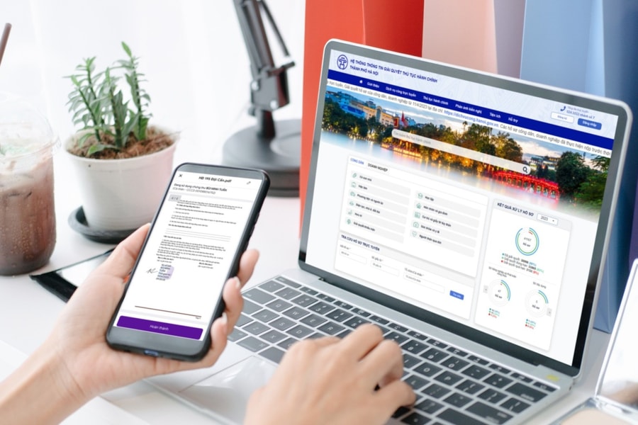 63 địa phương hoàn thành hợp nhất cổng dịch vụ công và hệ thống một cửa điện tử