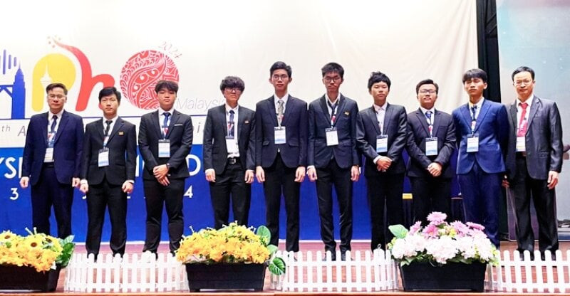 Toàn bộ học sinh Việt Nam đoạt huy chương tại Olympic Vật lý châu Á năm 2024