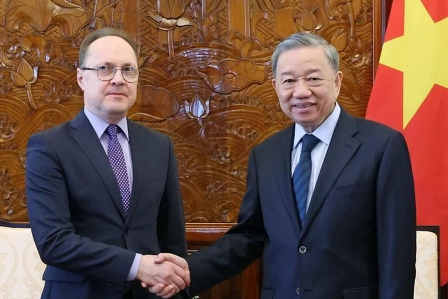 Chủ tịch nước Tô Lâm tiếp Đại sứ Nga