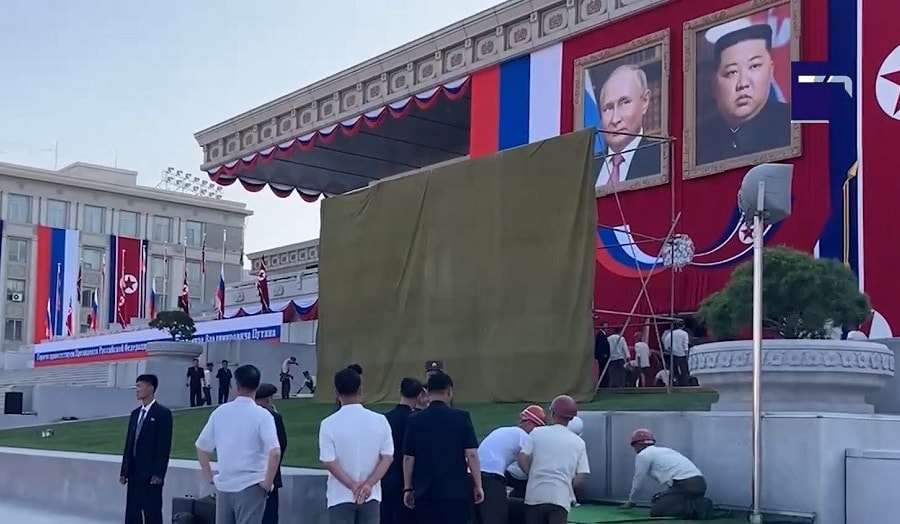 Video người dân Triều Tiên nô nức đón Tổng thống Nga Putin ở Bình Nhưỡng