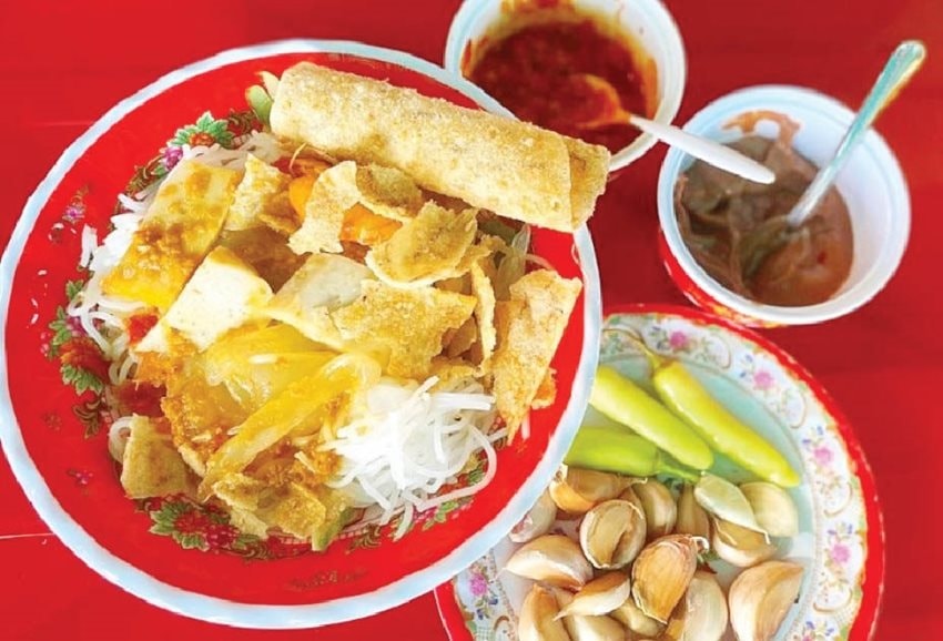 Thanh mát bún giấm nuốc