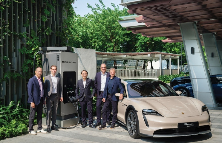 Singapore's Charge+ ties up with Porsche to develop charging network in Vietnam