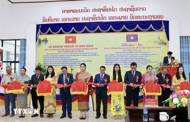 Laos inaugurates four irrigation systems funded by Vietnamese Government