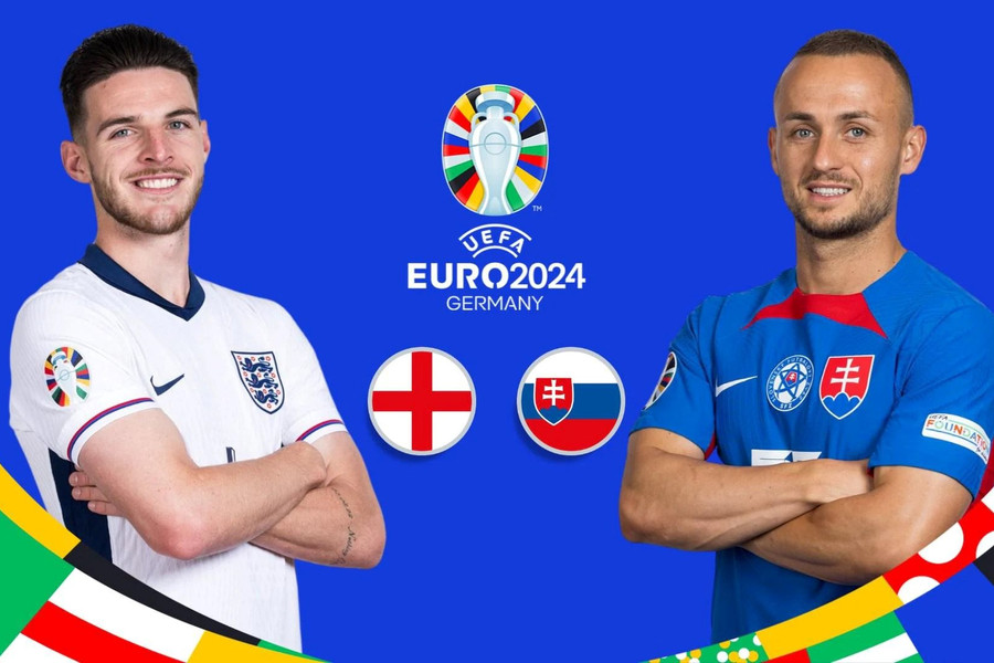 Lịch thi đấu, trực tiếp và nhận định EURO 2024 hôm nay: Anh vs Slovakia, Tây Ban Nha vs Georgia