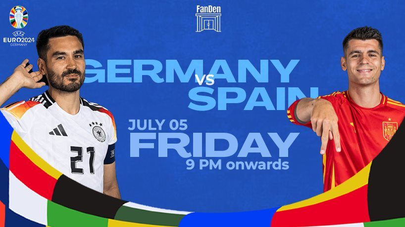 Tứ kết EURO 2024 - 23h00 ngày 5/7: Đức vs Tây Ban Nha - Cả hai đều đẹp, nhưng chỉ được 'yêu' một