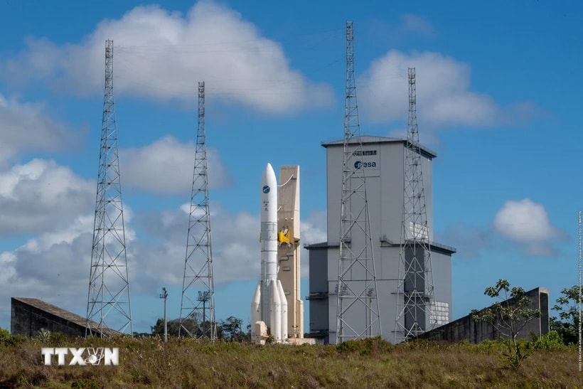 Châu Âu lần đầu tiên phóng thành công tên lửa Ariane 6