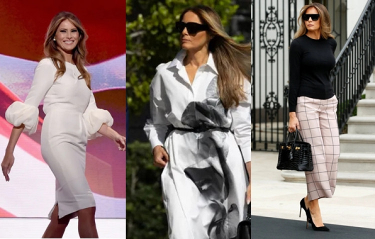 Phong cách trẻ trung của bà Melania Trump ở tuổi 54