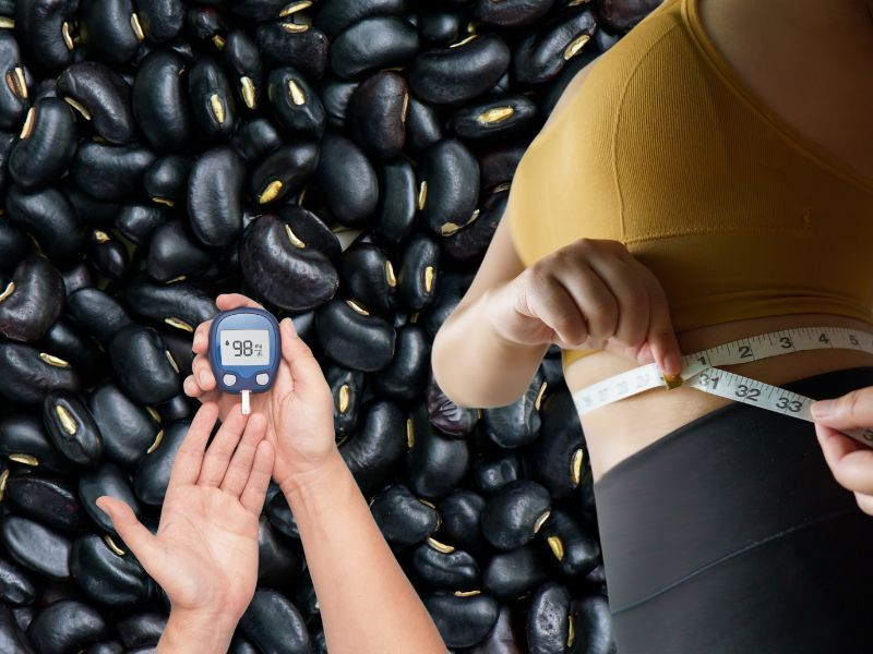Phương pháp giảm cân, kiểm soát đường huyết đơn giản bằng đậu đen