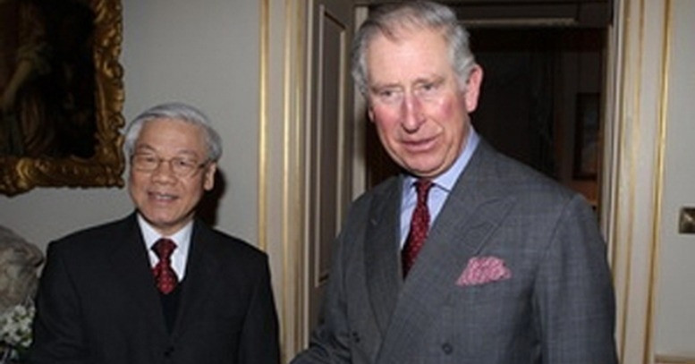 Nhà vua Anh, Quốc vương Brunei nhắc lại kỷ niệm về Tổng Bí thư Nguyễn Phú Trọng