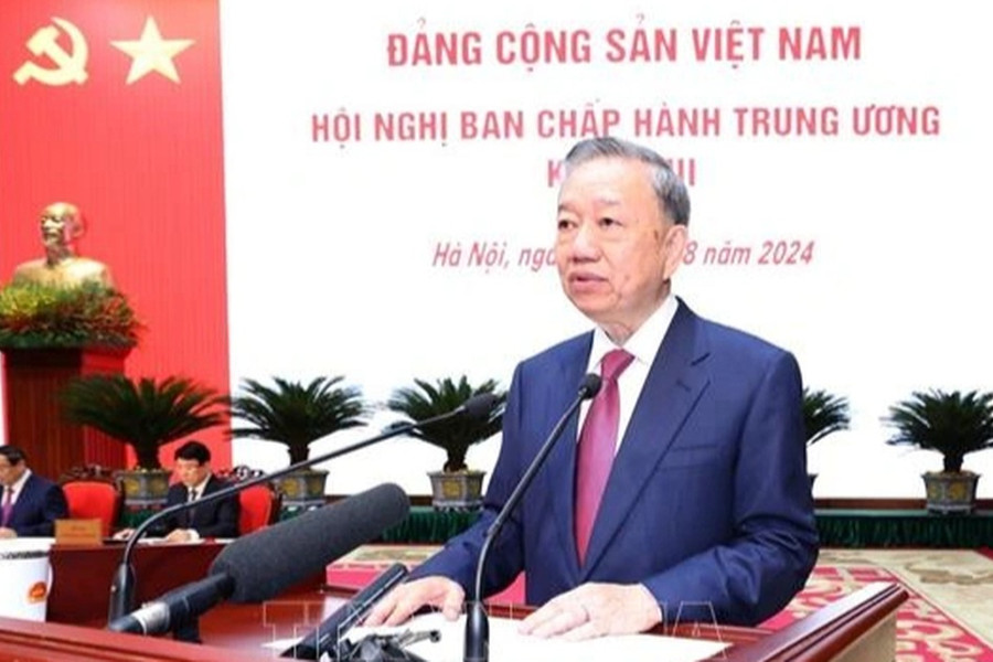 Chủ tịch Đảng Nhân dân Campuchia Hun Sen chúc mừng Tổng Bí thư, Chủ tịch nước Tô Lâm