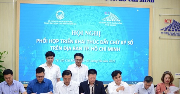 Từ hôm nay (4-8), miễn phí cấp chữ ký số cho người dân TP HCM