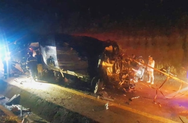 Serial collision leaves six casualties in Central Highlands province