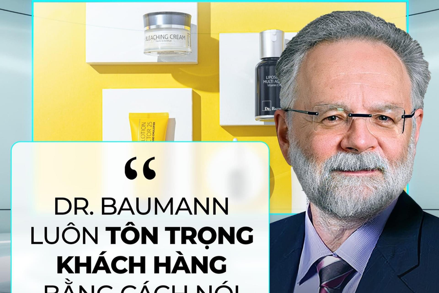 Nuôi dưỡng làn da khỏe đẹp với Dr. Baumann