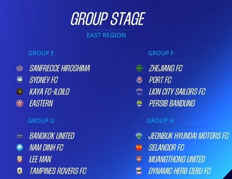 Nam Dinh FC in group of life following AFC Champions League 2 draw