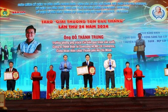 HCM City celebrates founding anniversary of Việt Nam Trade Union