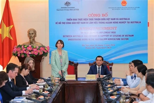 Australia to allow up to 1,000 Vietnamese workers in agricultural sector