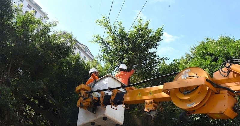 Khuyến cáo an toàn điện trong thời điểm mưa bão