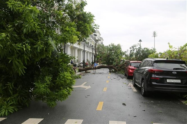 Typhoon Yagi weakens to a tropical depression, heavy rain warnings issued