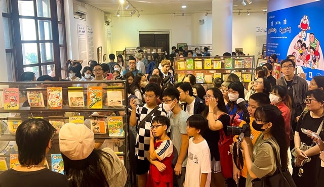 Doraemon exhibition connects generations