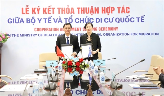 IOM and Ministry of Health sign partnership to promote migrants' health